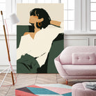 Relaxing woman by Treechild on GIANT ART -