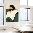 Relaxing woman by Treechild on GIANT ART -