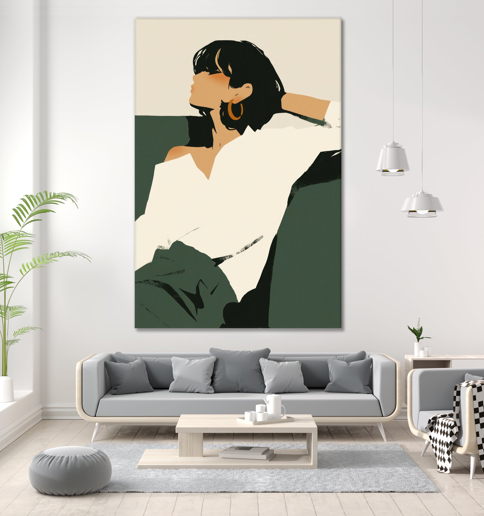 Relaxing woman by Treechild on GIANT ART -