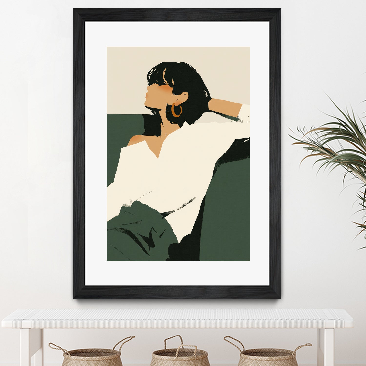 Relaxing woman by Treechild on GIANT ART -