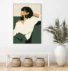 Relaxing woman by Treechild on GIANT ART -