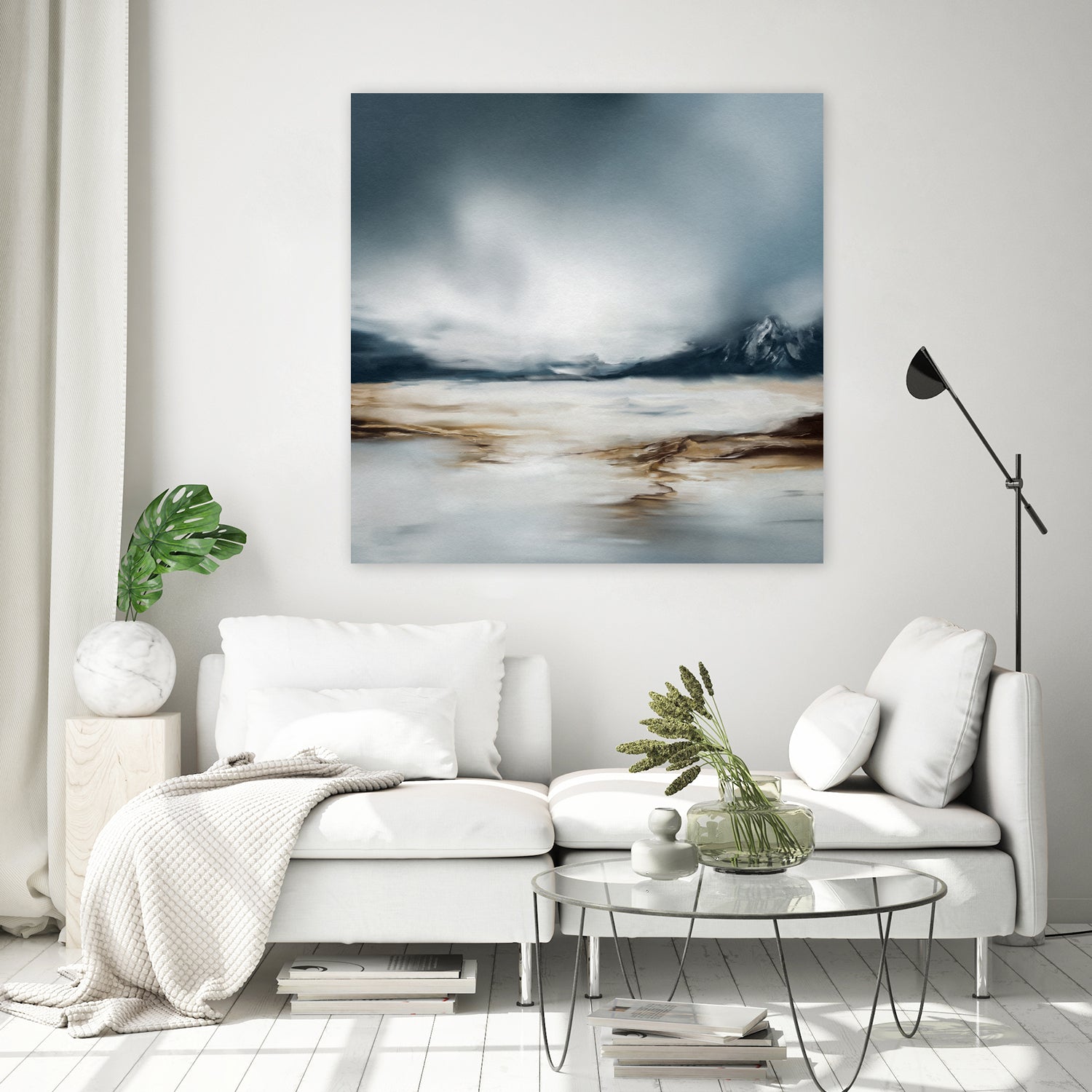 Atelier Bleu by Gabriella Roberg on GIANT ART - landscape landscape