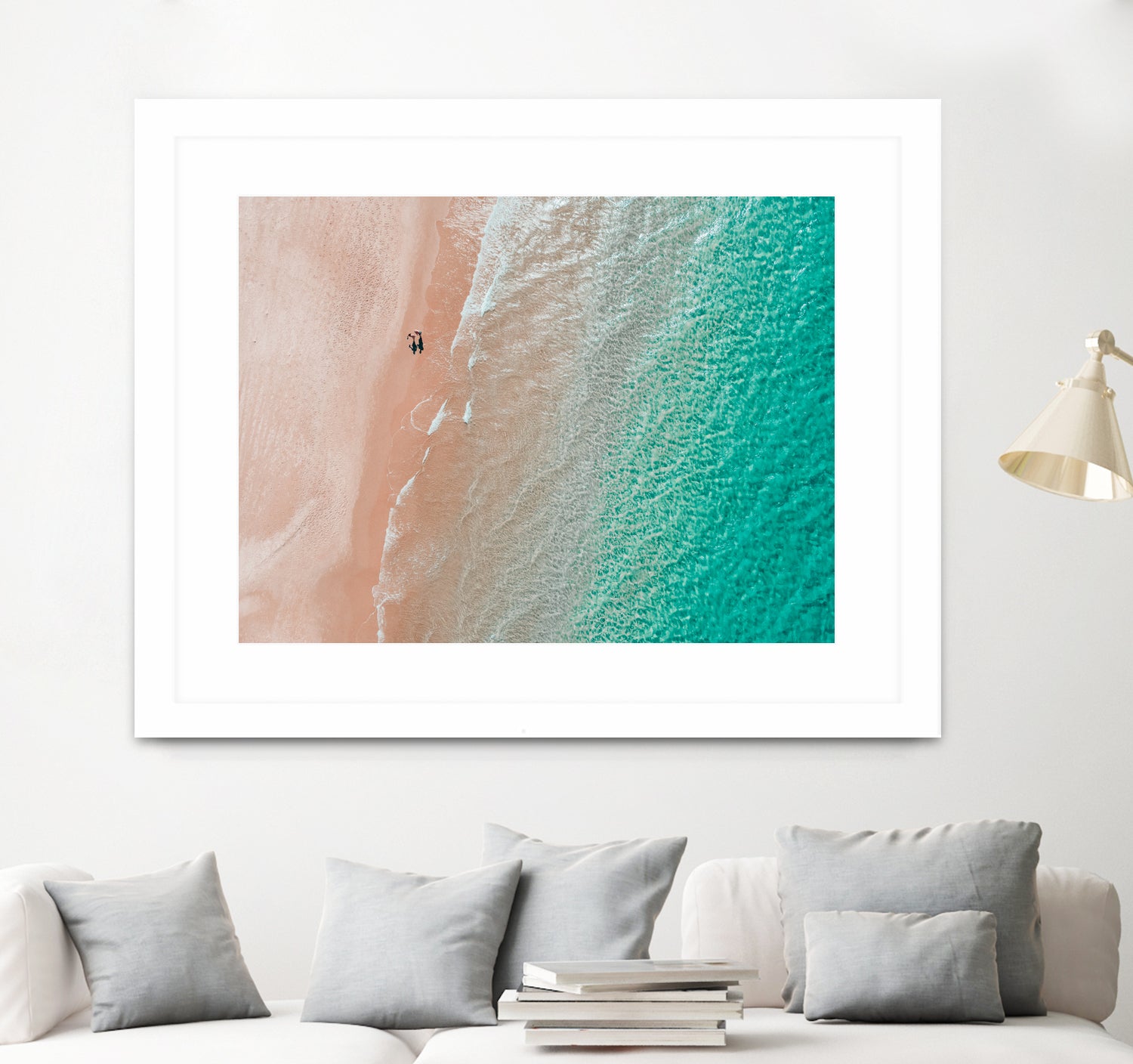 No shoes by no shirt no problems on GIANT ART - landscape blues what blues... hey i forgot 'em