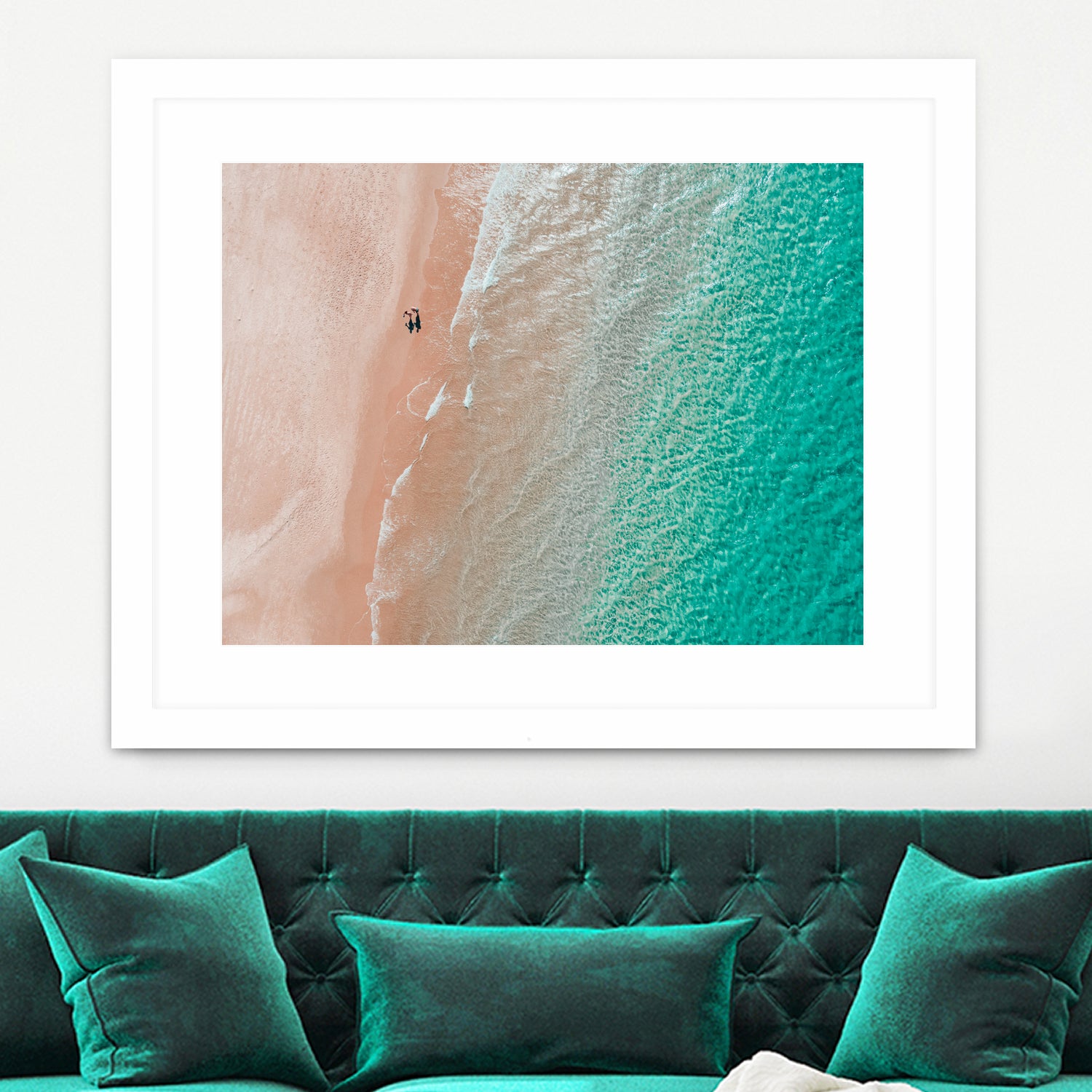 No shoes by no shirt no problems on GIANT ART - landscape blues what blues... hey i forgot 'em