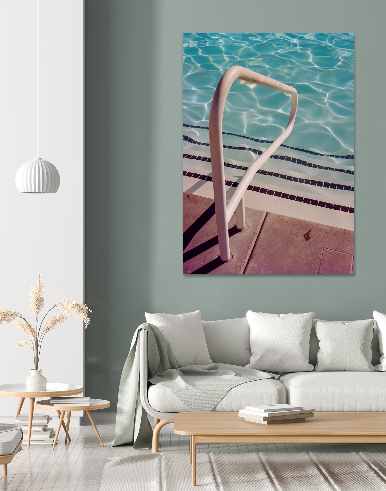 Palm Springs Pool Day by Bethany on GIANT ART - photography swimming pool