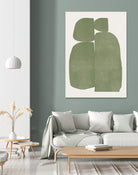 Green Stones Composition by THE on GIANT ART - shape the miuus studio