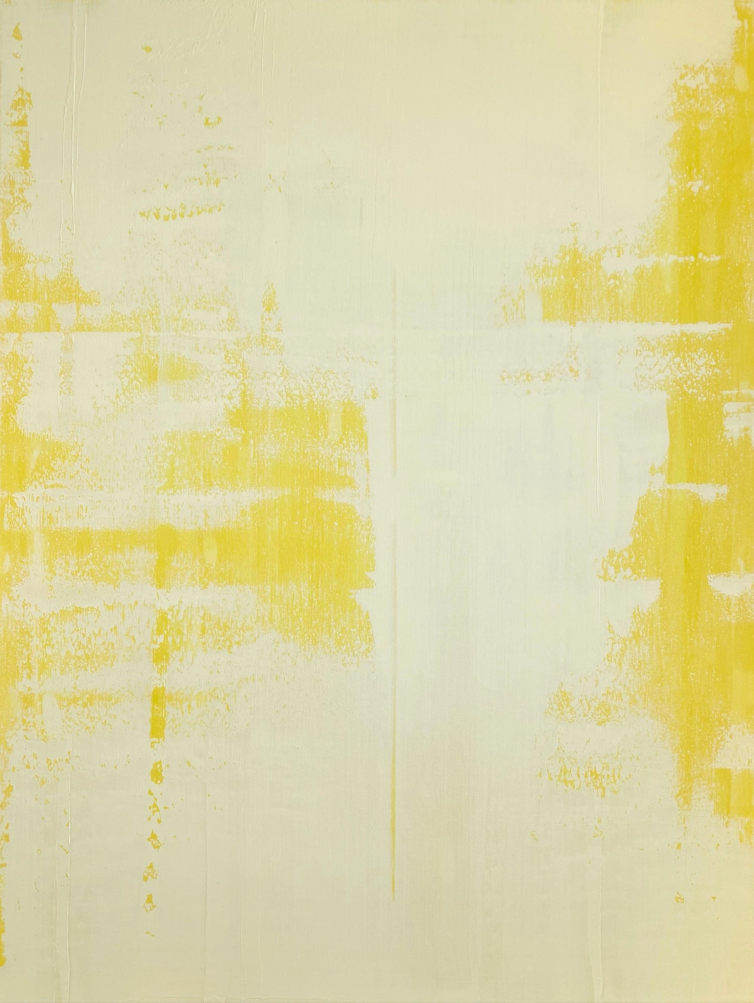 SUNNY SIDE UP by Gustaf Tidholm on GIANT ART - abstract yellow