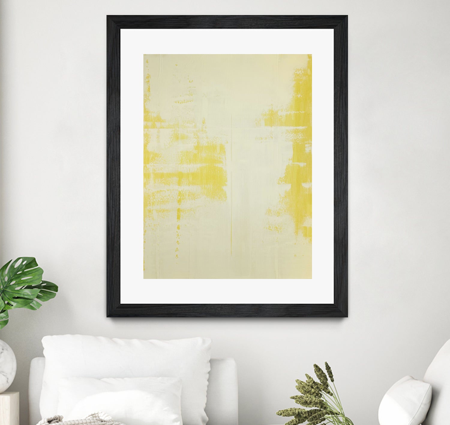 SUNNY SIDE UP by Gustaf Tidholm on GIANT ART - abstract yellow