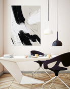 Paint abstract black and white by Little on GIANT ART - dean