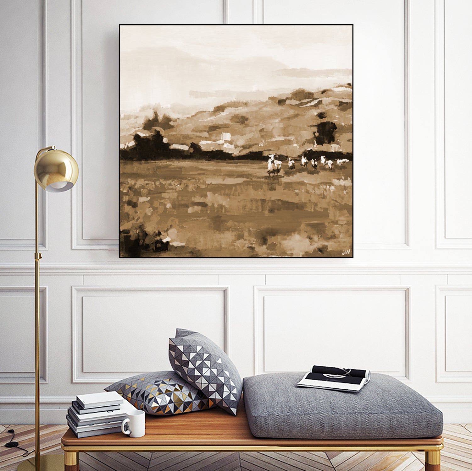 Heritage Style by Jenny westenhofer on GIANT ART - landscape outdoor