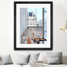Paris Balcony by Petra Lizde on GIANT ART - illustration  paris