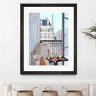 Paris Balcony by Petra Lizde on GIANT ART - illustration  paris