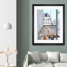 Paris Balcony by Petra Lizde on GIANT ART - illustration  paris