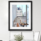 Paris Balcony by Petra Lizde on GIANT ART - illustration  paris