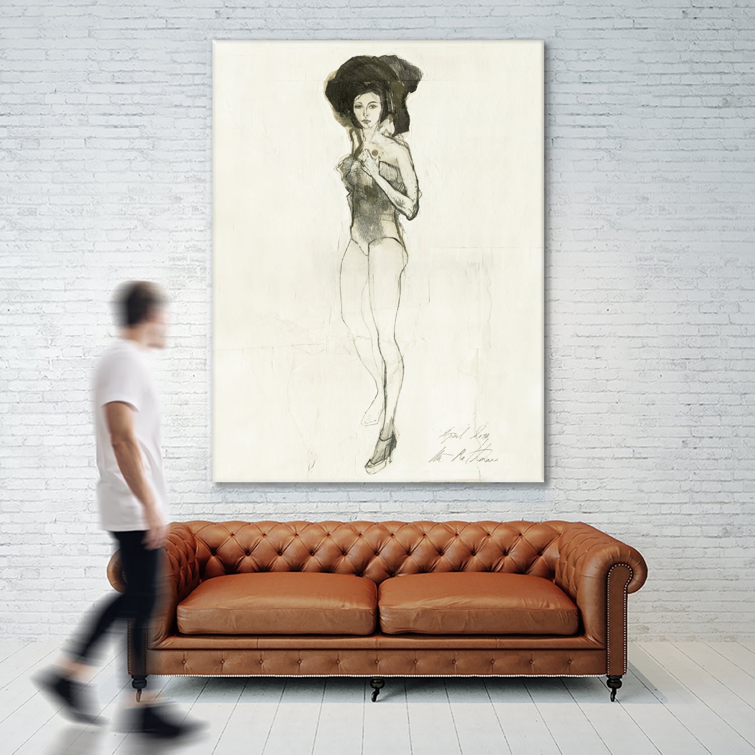 Minimalist Style by Ute Rathmann on GIANT ART - figurative fashion illustration