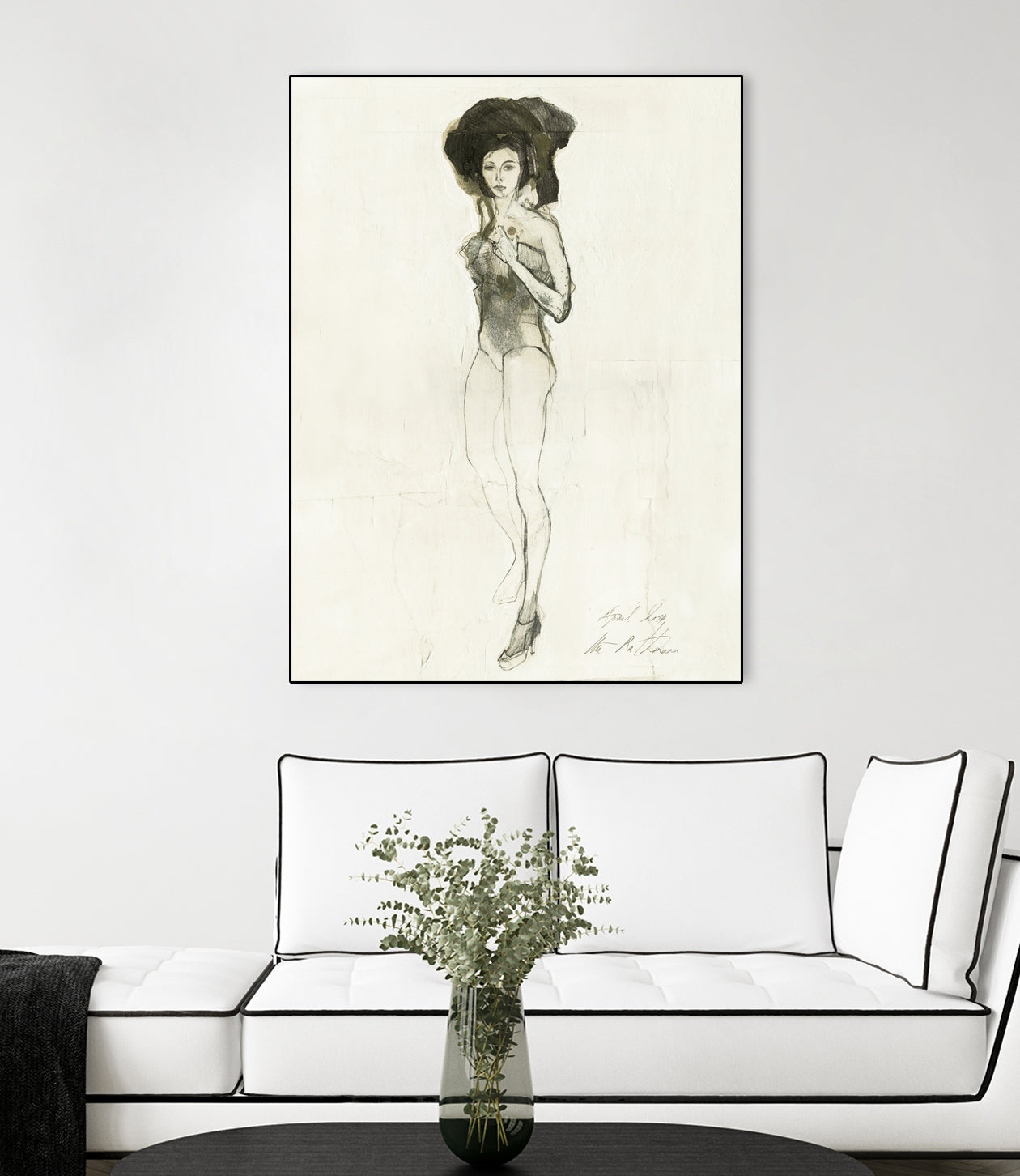 Minimalist Style by Ute Rathmann on GIANT ART - figurative fashion illustration