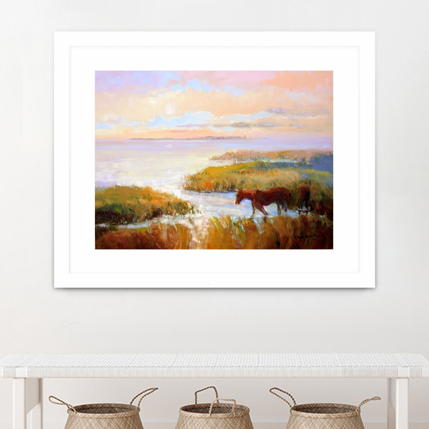 Serene Marshscape by Dorothy Fagan on GIANT ART - animal