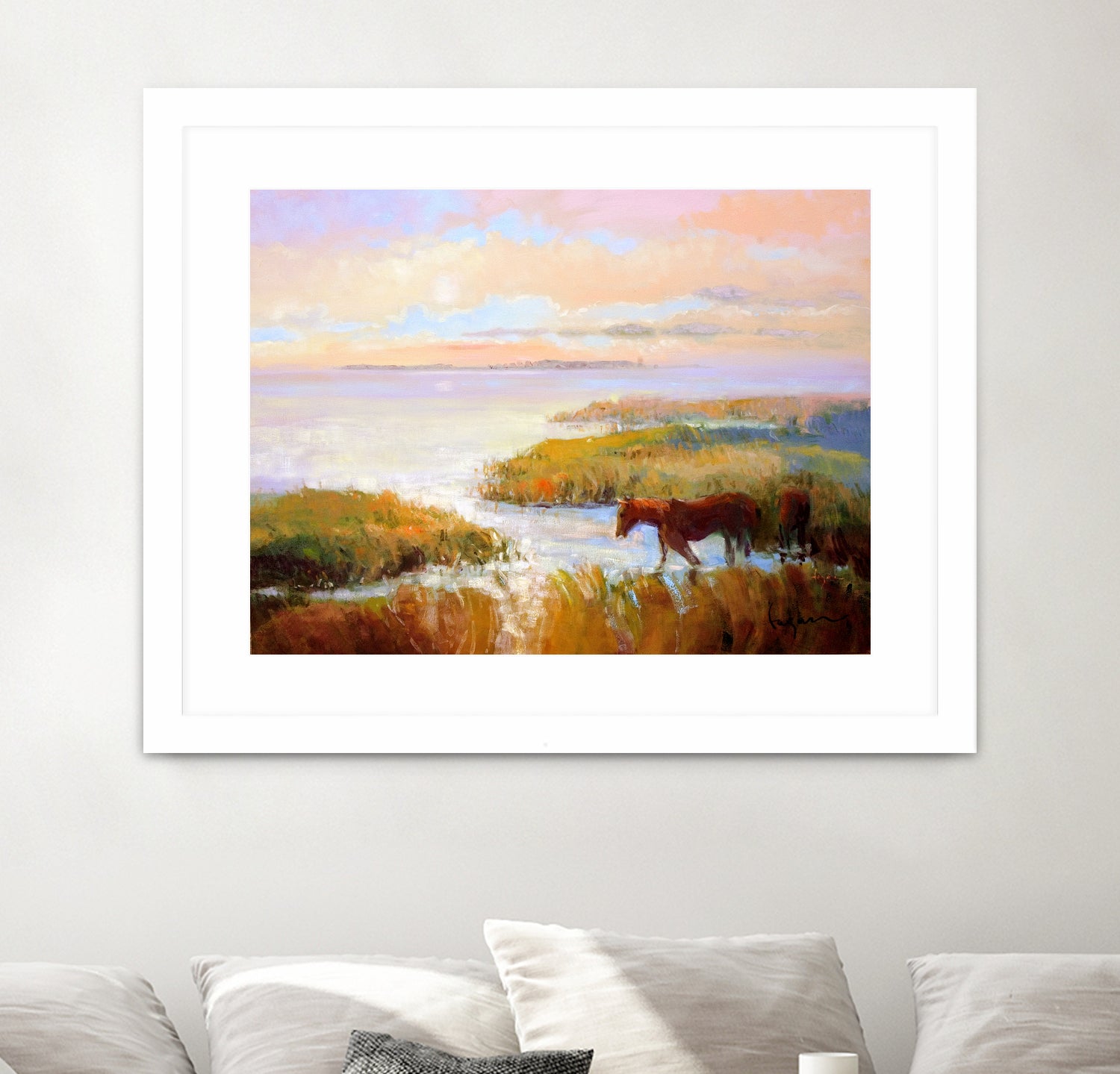 Serene Marshscape by Dorothy Fagan on GIANT ART - animal