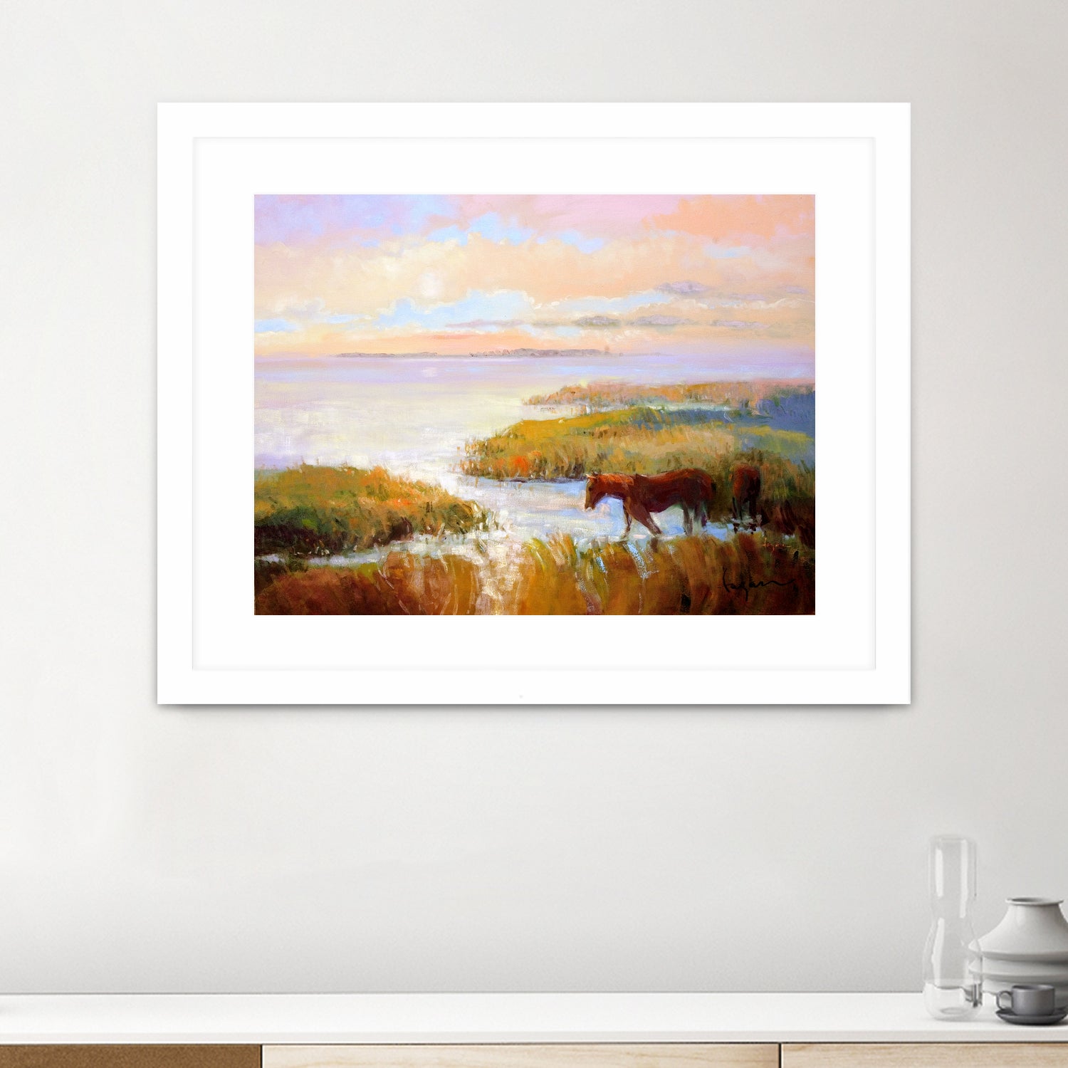 Serene Marshscape by Dorothy Fagan on GIANT ART - animal