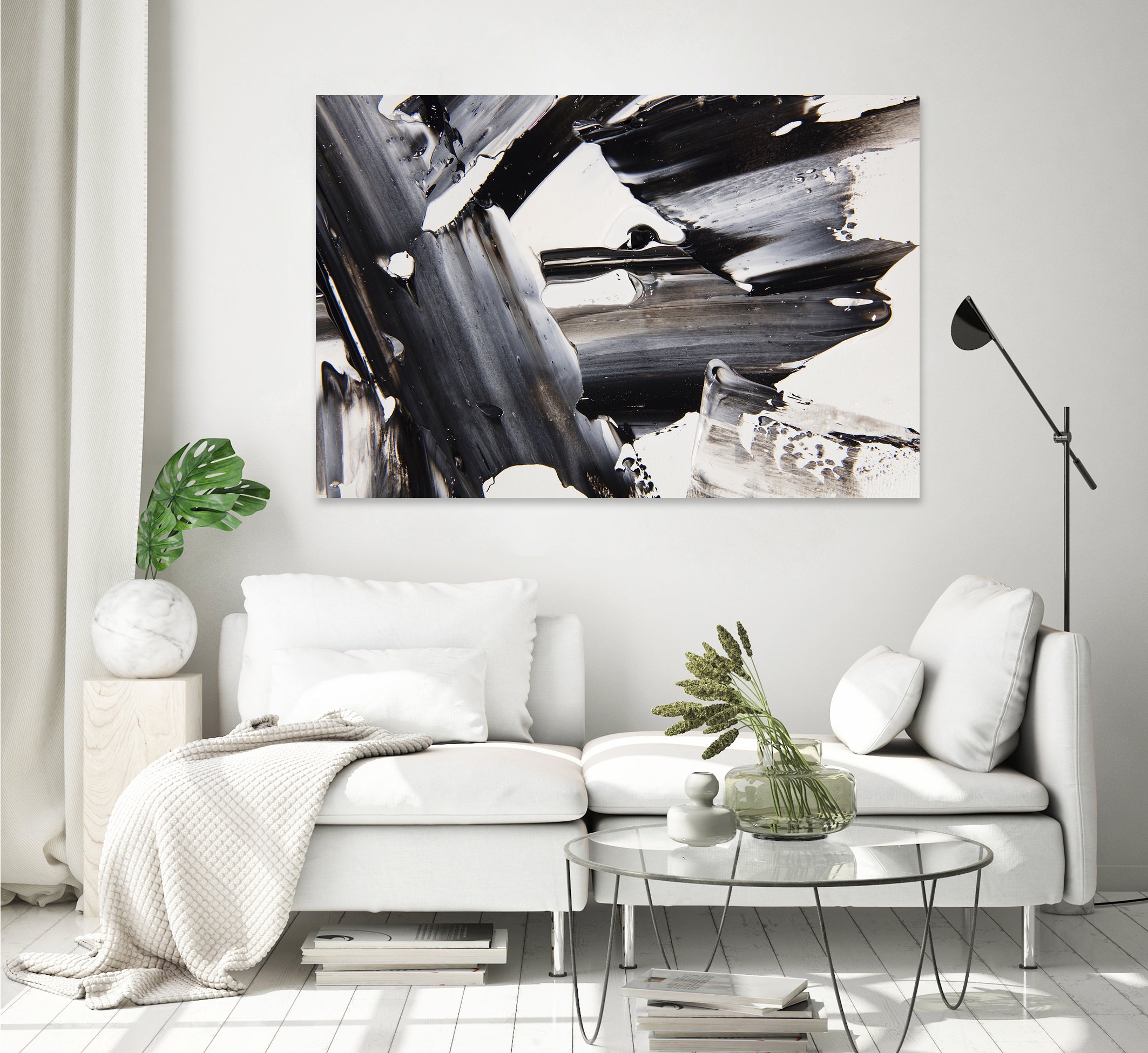 Abstract paint composition nAo20 by Julia on GIANT ART - ramiro