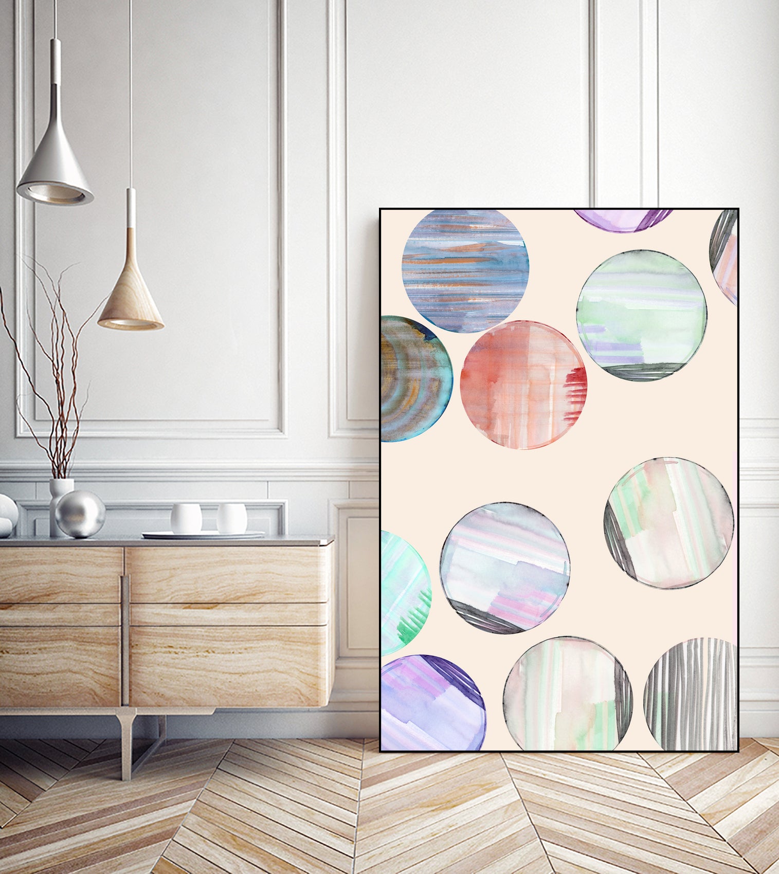 Protection Circles 1 by cartissi on GIANT ART - geometric circle