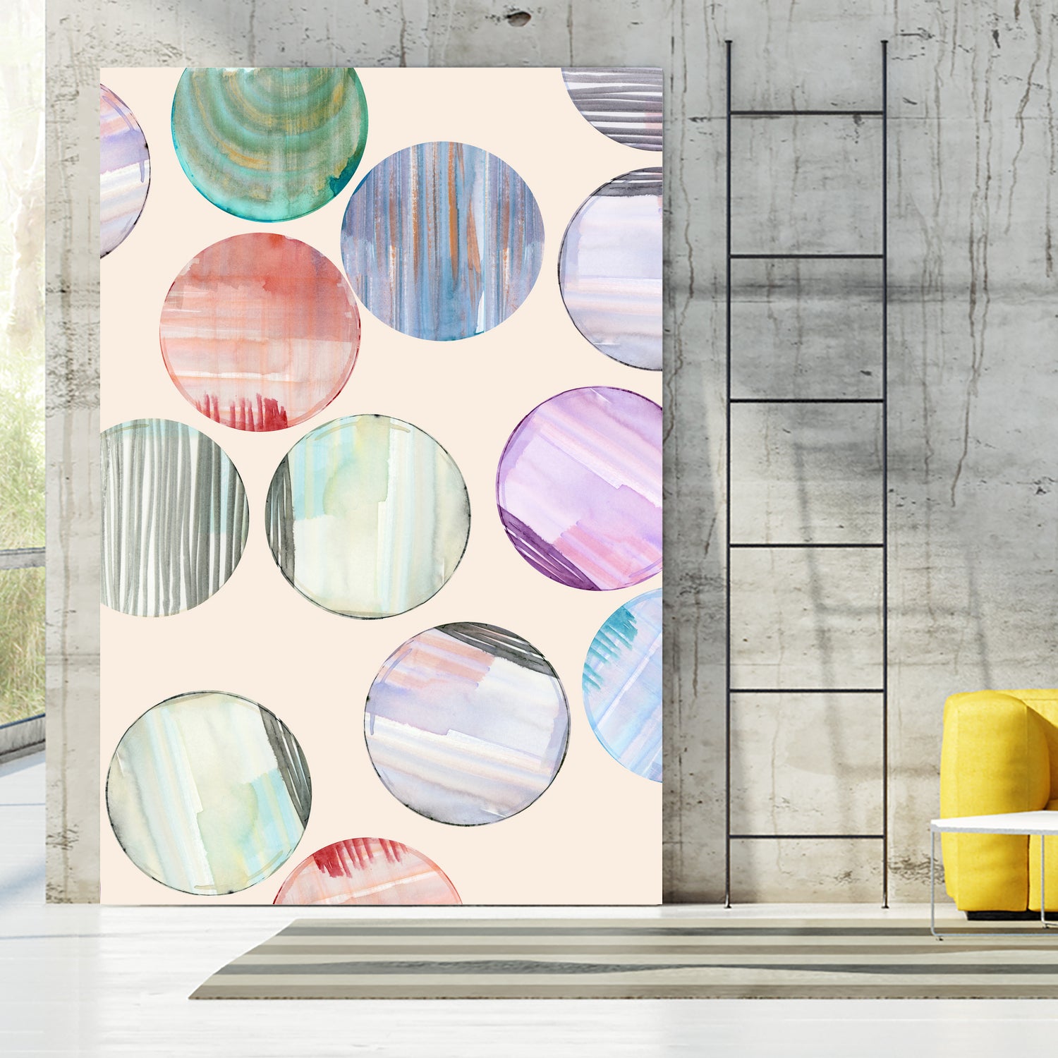 Protection Circles 2 by cartissi on GIANT ART - abstract circle