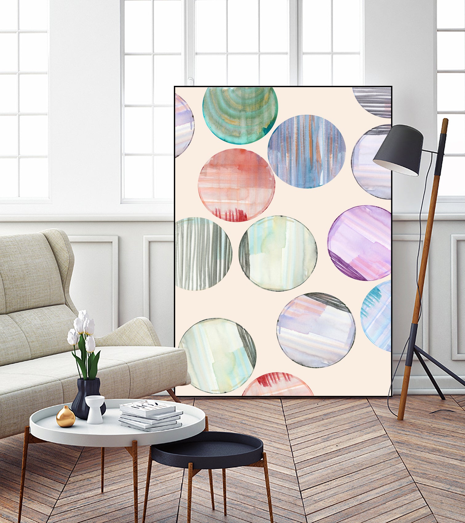 Protection Circles 2 by cartissi on GIANT ART - abstract circle