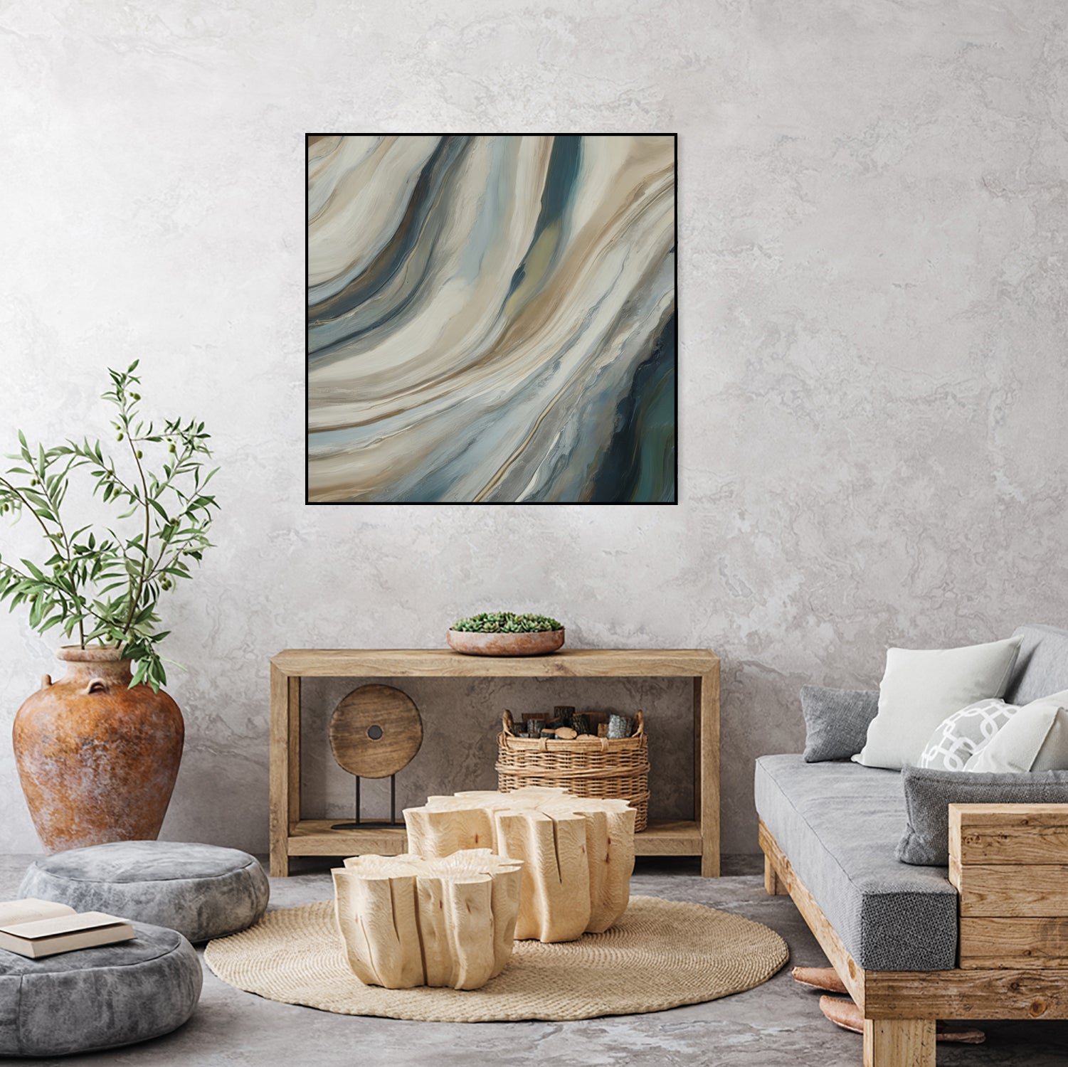 Organic Lines And Harmonious Colors by Alpenglow Workshop on GIANT ART - 12000 illustration