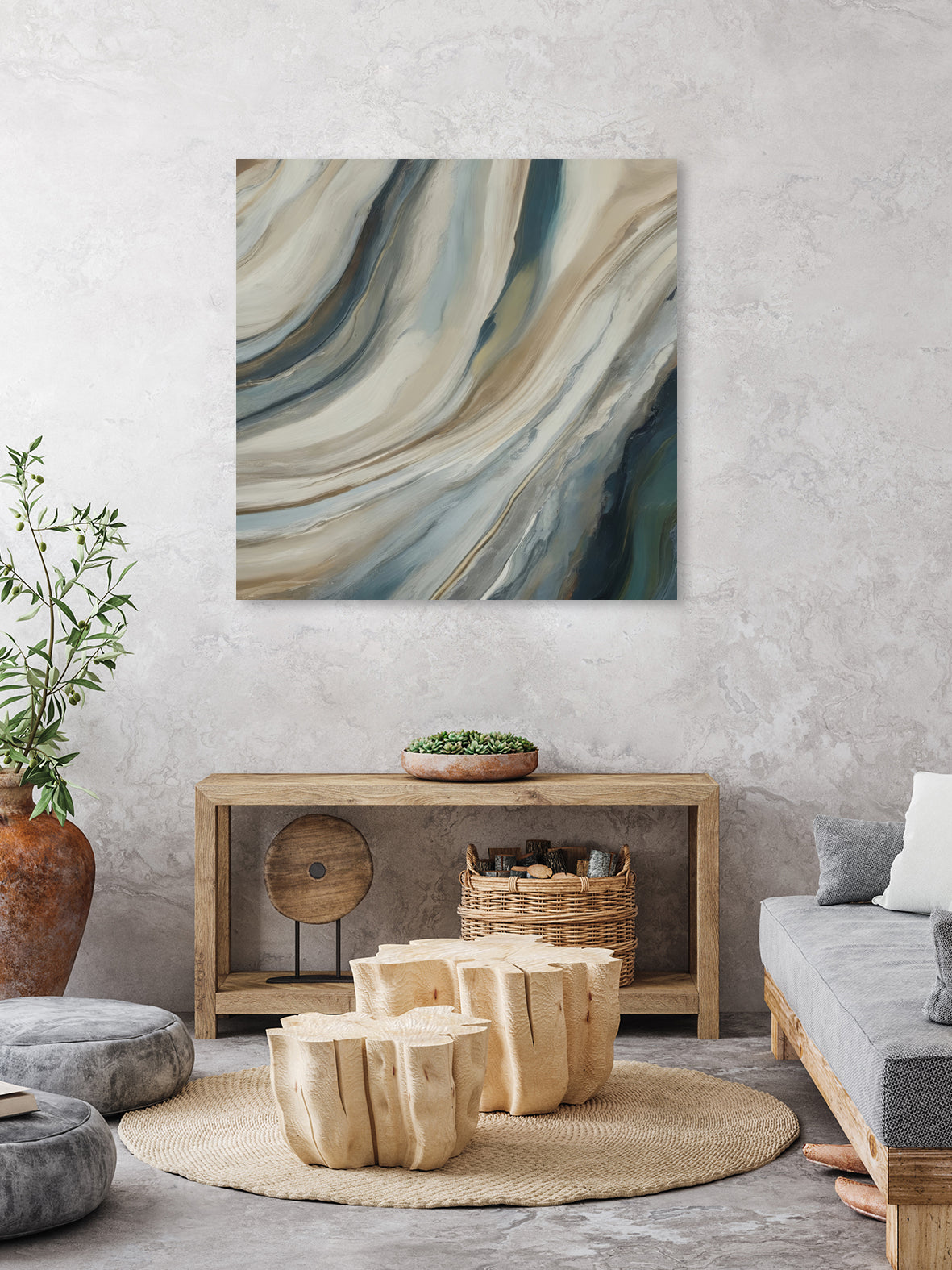 Organic Lines And Harmonious Colors by Alpenglow Workshop on GIANT ART - 12000 illustration