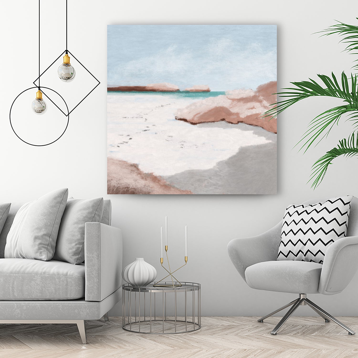 Litore by Dan Hobday on GIANT ART - landscape ananpainted