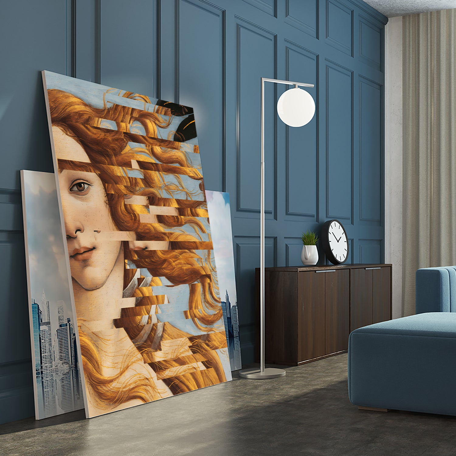 The Birth of Venus by Sandro Botticelli COLLAGE by The on GIANT ART - illustration painting