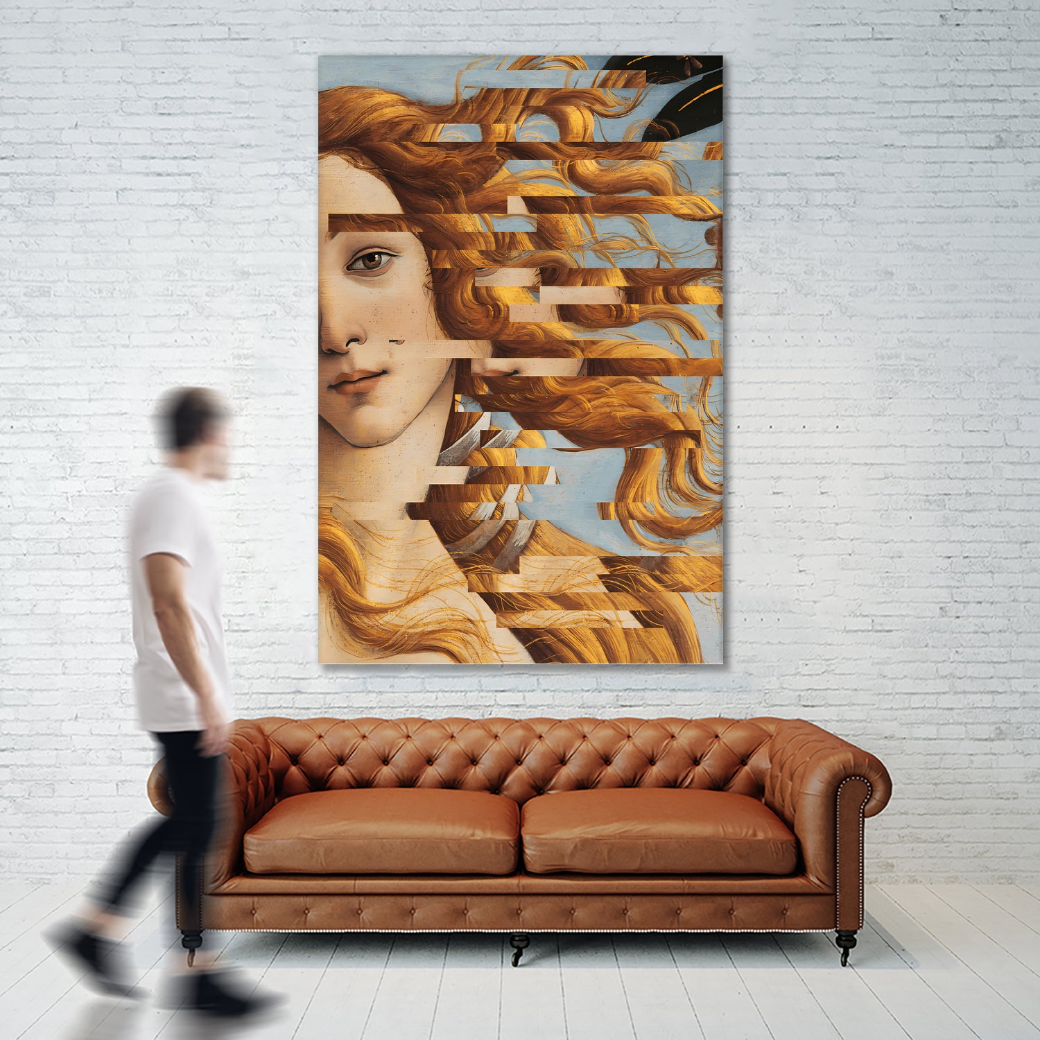 The Birth of Venus by Sandro Botticelli COLLAGE by The on GIANT ART - illustration painting