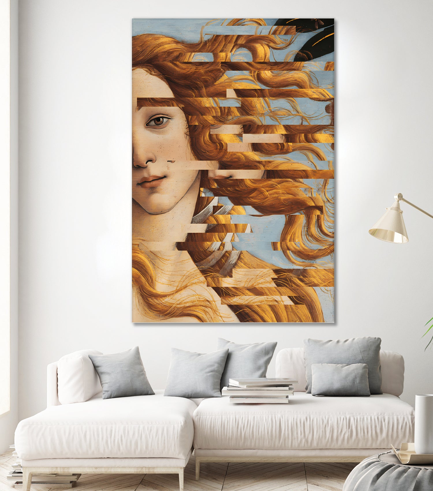 The Birth of Venus by Sandro Botticelli COLLAGE by The on GIANT ART - illustration painting