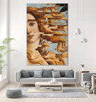 The Birth of Venus by Sandro Botticelli COLLAGE by The on GIANT ART - illustration painting