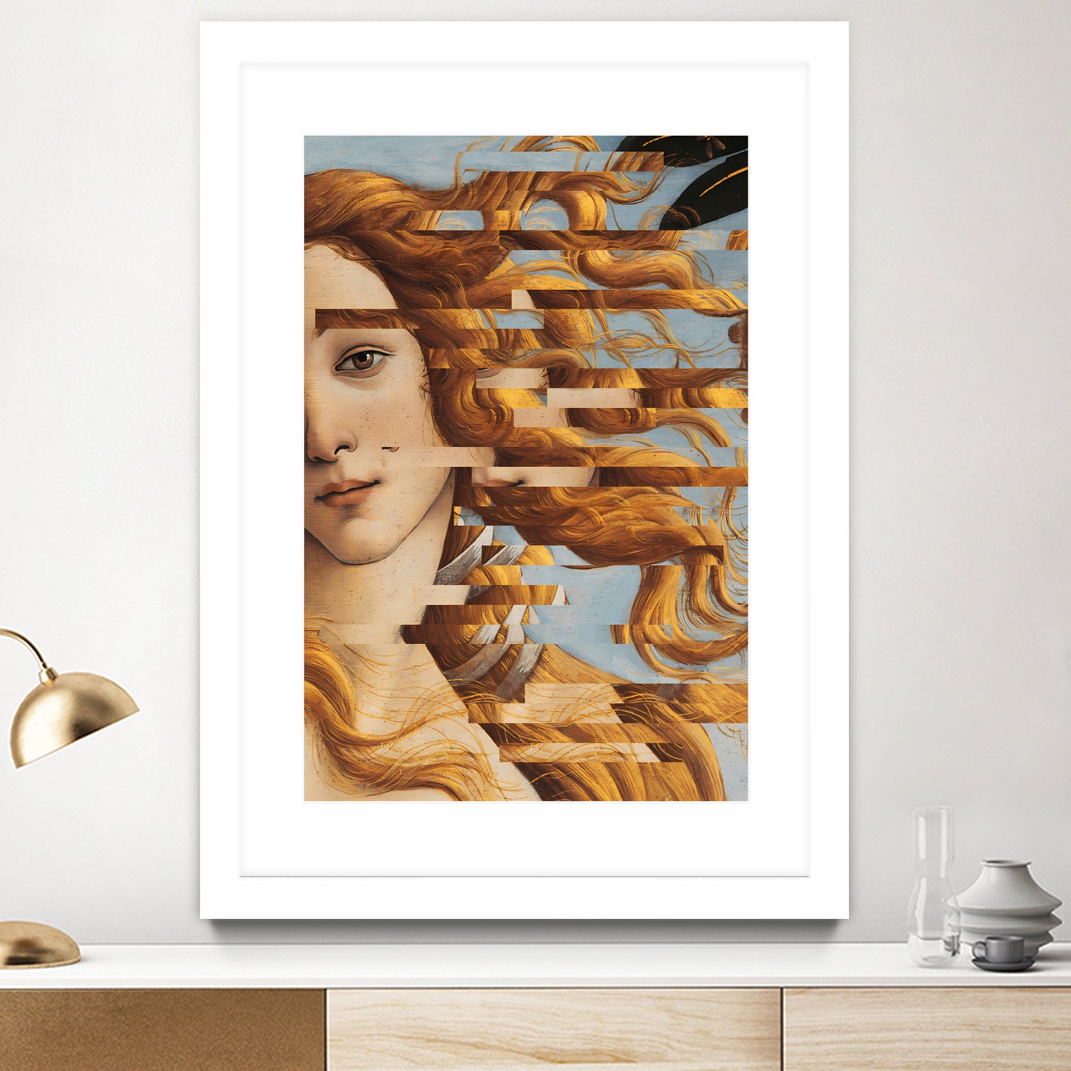 The Birth of Venus by Sandro Botticelli COLLAGE by The on GIANT ART - illustration painting