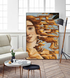 The Birth of Venus by Sandro Botticelli COLLAGE by The on GIANT ART - illustration painting