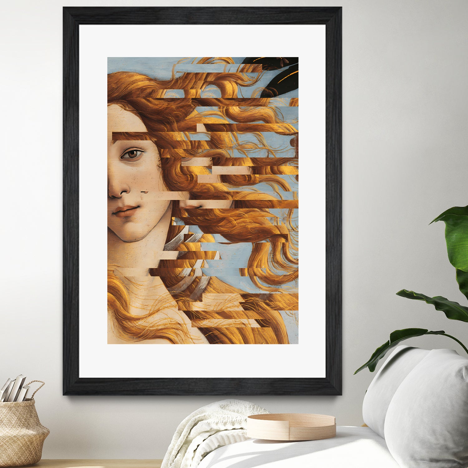 The Birth of Venus by Sandro Botticelli COLLAGE by The on GIANT ART - illustration painting