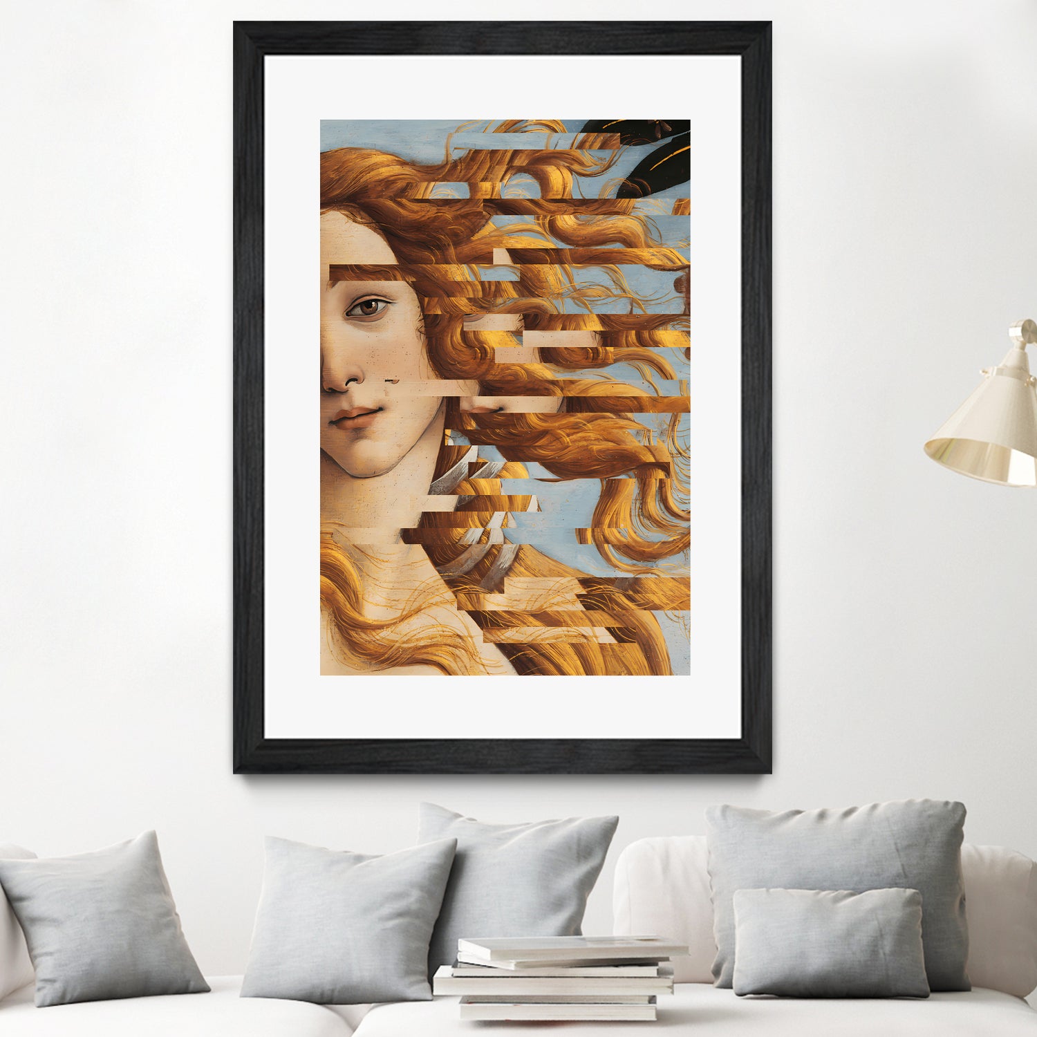 The Birth of Venus by Sandro Botticelli COLLAGE by The on GIANT ART - illustration painting