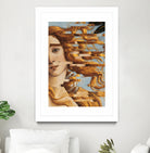 The Birth of Venus by Sandro Botticelli COLLAGE by The on GIANT ART - illustration painting