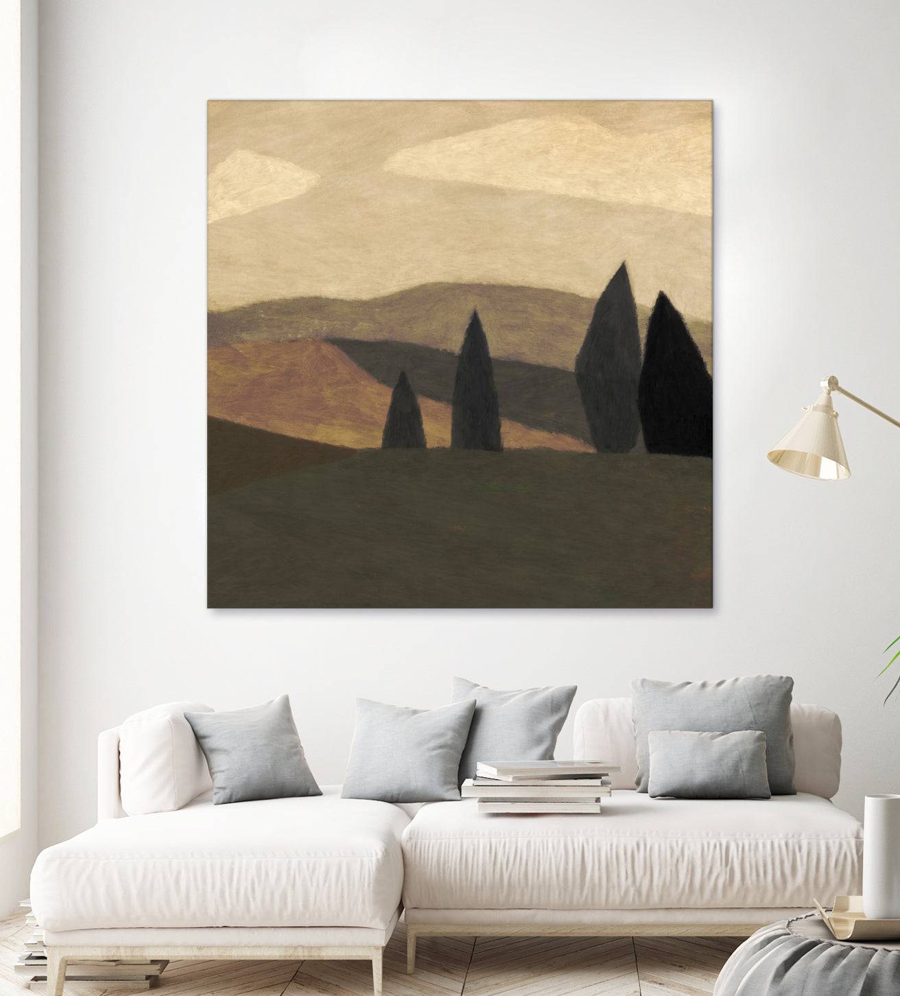 Paysage 2 by Dan on GIANT ART - illustration painting