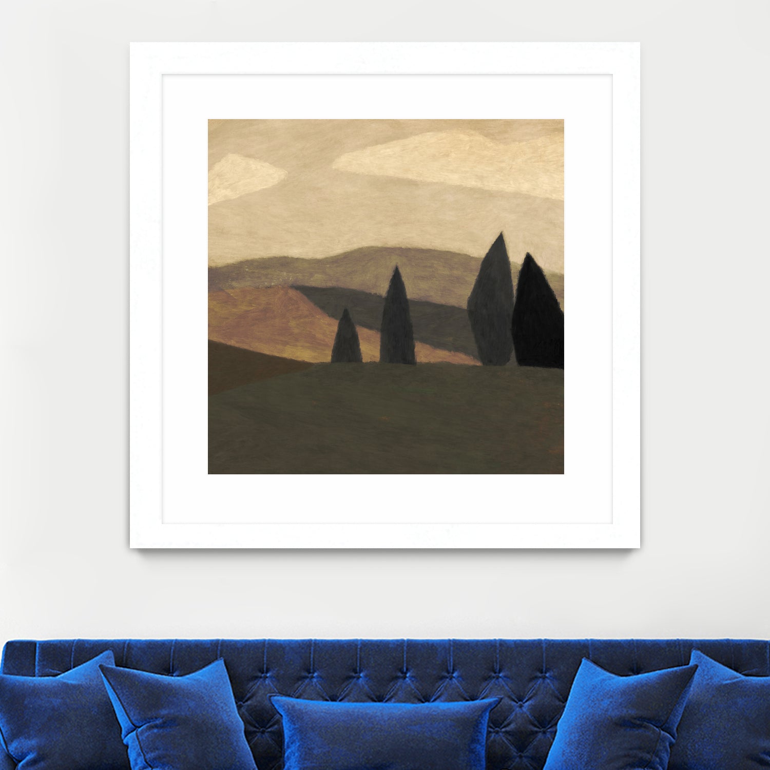 Paysage 2 by Dan on GIANT ART - illustration painting