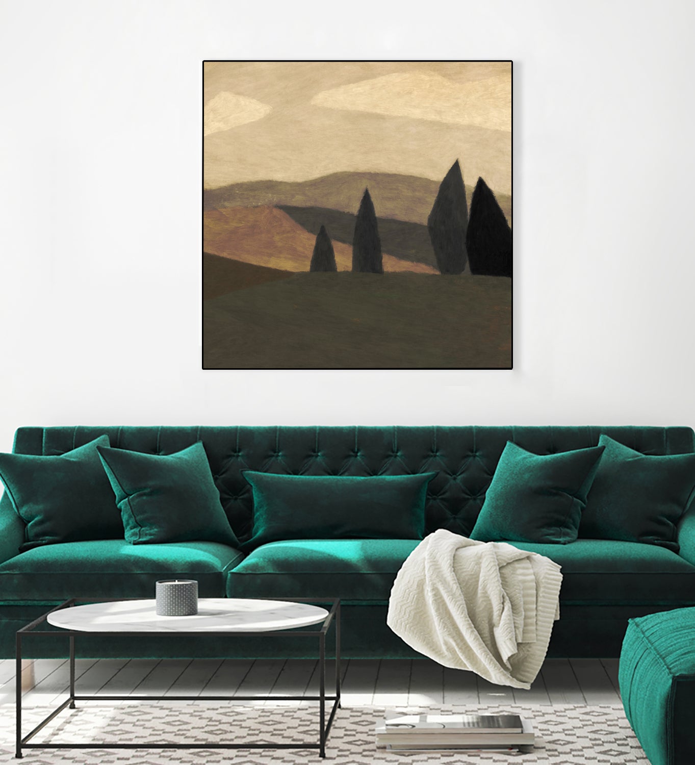 Paysage 2 by Dan on GIANT ART - illustration painting