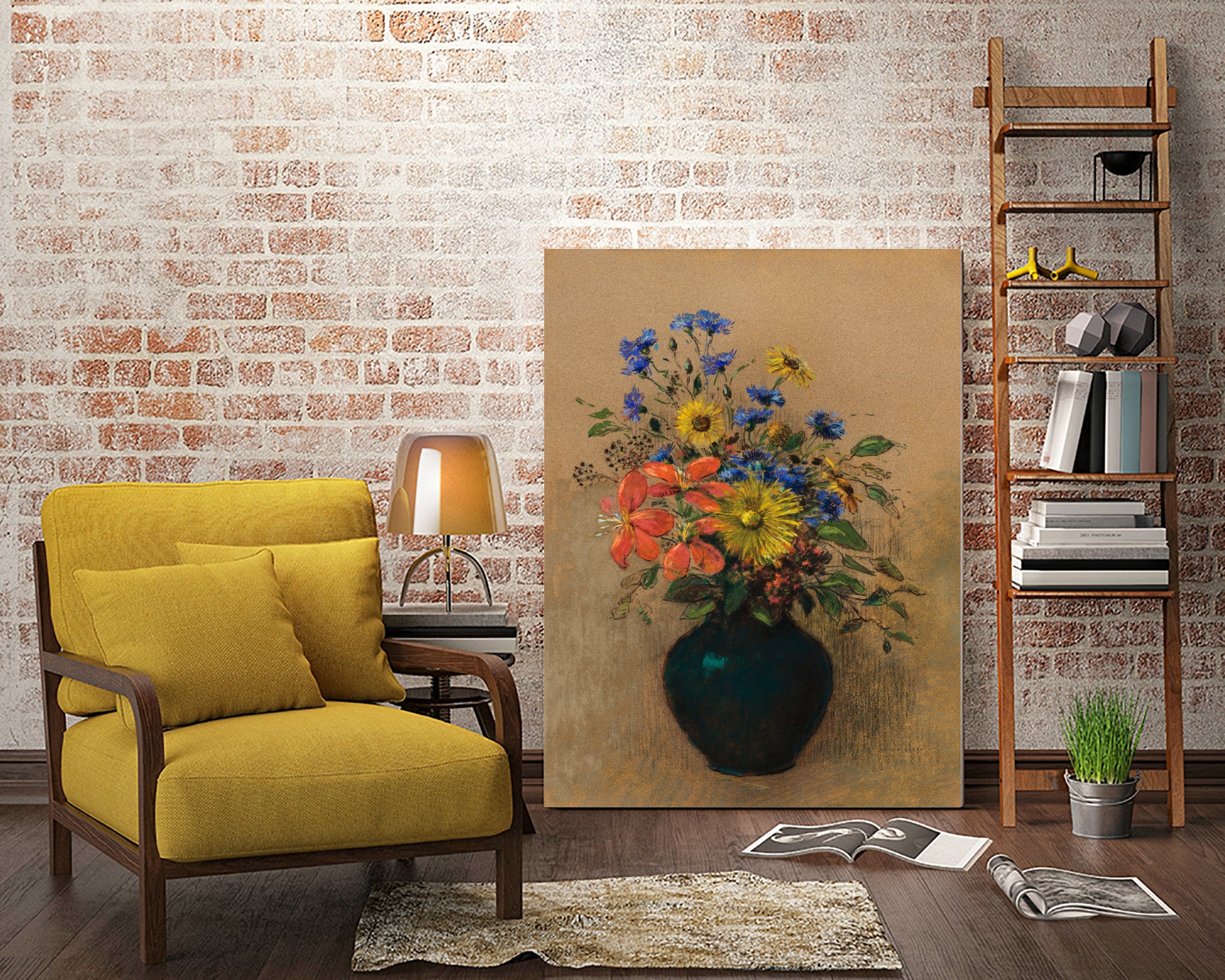 Wildflowers by Pictufy on GIANT ART -