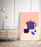 Teapot with Plums by Maren Gross on GIANT ART - food and drinks clipart