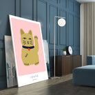 Maneki Neko a€“ Lucky Cat by Maren Gross on GIANT ART - animals cat