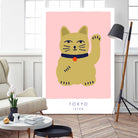 Maneki Neko a€“ Lucky Cat by Maren Gross on GIANT ART - animals cat