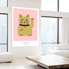 Maneki Neko a€“ Lucky Cat by Maren Gross on GIANT ART - animals cat