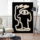 Face line art by Sharyn Bursic on GIANT ART - line art sketch