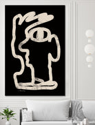 Face line art by Sharyn Bursic on GIANT ART - line art sketch