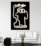 Face line art by Sharyn Bursic on GIANT ART - line art sketch